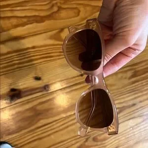 KREWE Aubry Tortoiseshell Sunglasses Krewe Aubry Nylon Glasses - Caffe Dolce | Editorialist main image 4